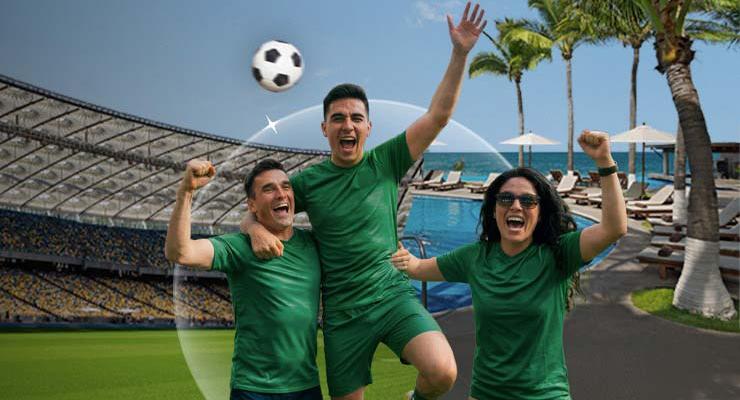 LA EMOCIÓN DEL FUTBOL SE VIVE EN KRYSTAL Krystal Grand® Puerto Vallarta LA EMOCIÓN DEL FUTBOL SE VIVE EN KRYSTAL Krystal Grand® Puerto Vallarta